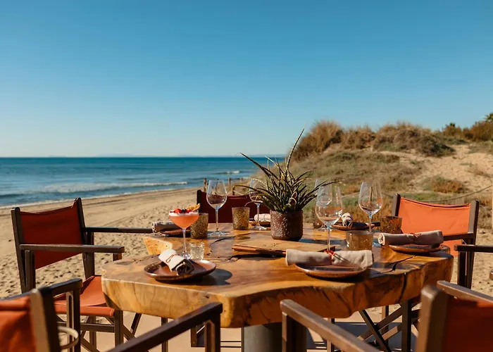 House With Sea And Mountain Views On The Beach, Bahia De * Marbella